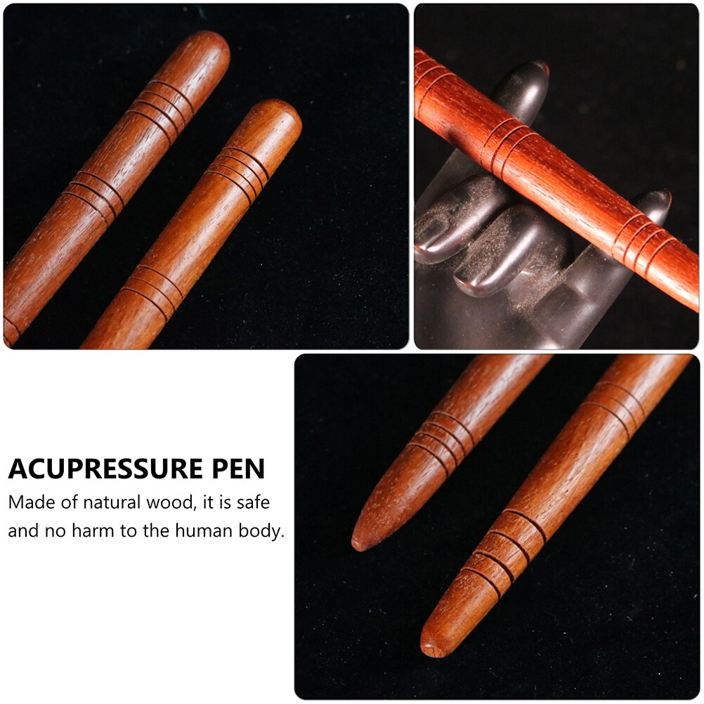 4Pcs Manual Acupressure Pens Trigger Point Pressure Point Massager Tools