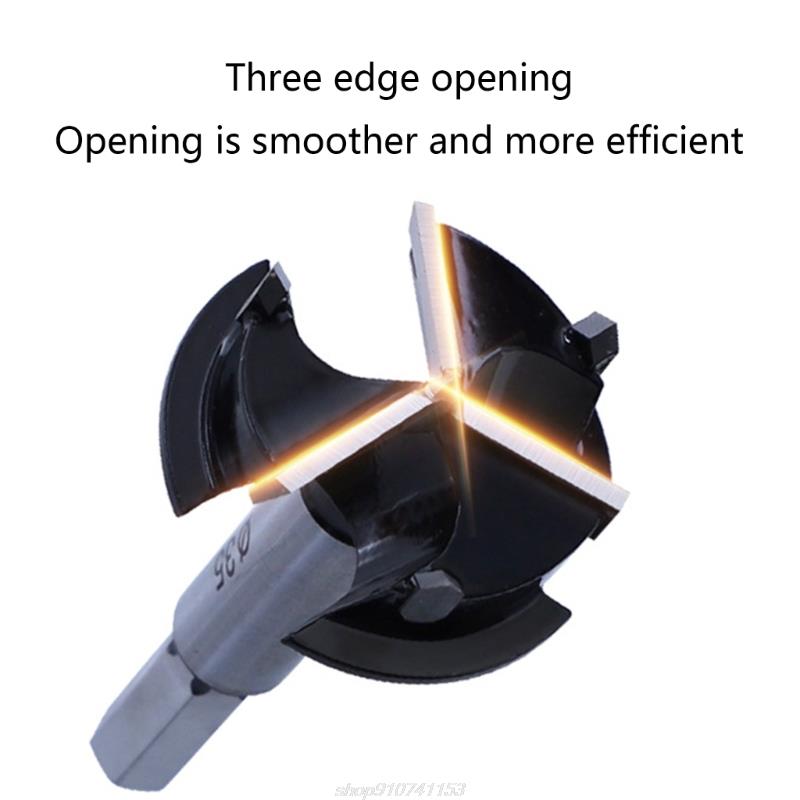 Houtbewerking Gereedschap Forstner Boor Gatenzaag Frezen Opener 35Mm Scharnier Cutter Gereedschap 12Mm Diepte S29 22