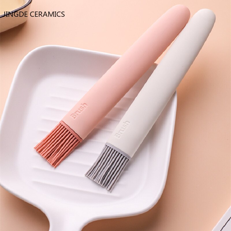 1pc Silicone Barbeque Brush Cooking BBQ Heat Resistant Oil Brushes Cake Baking Tools Kitchen Bar Utensil Supplies
