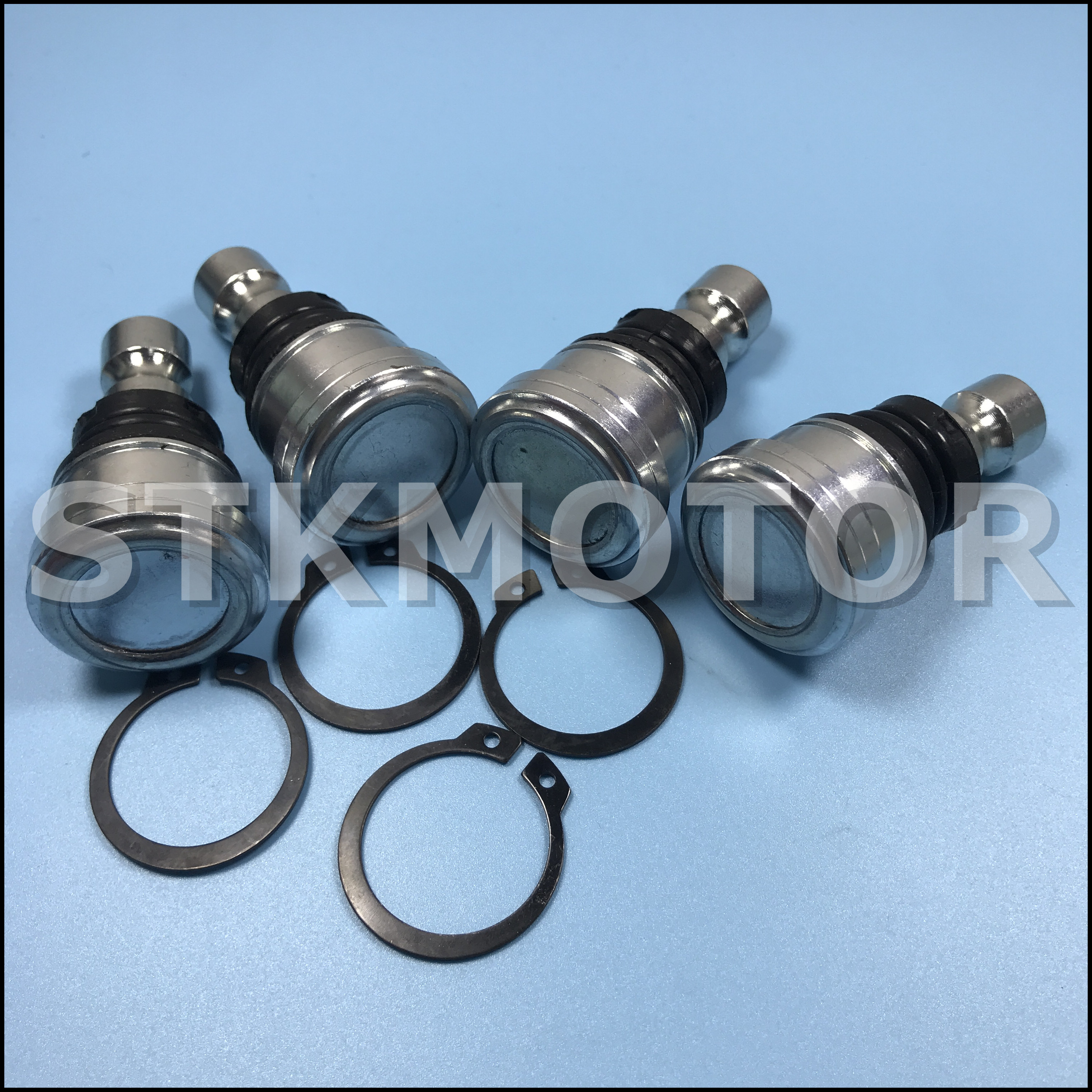 4-pack Kulled Set för Polaris RZR 570 800 900 - Metalldel