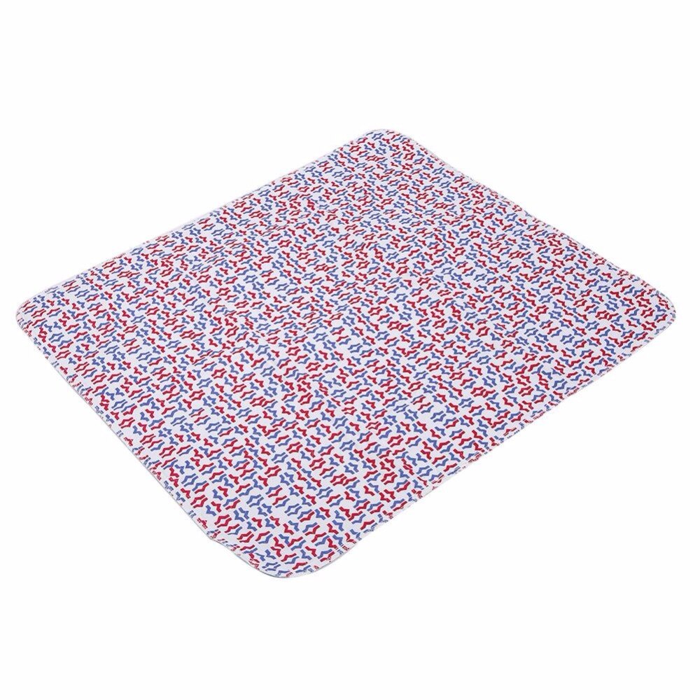 2 Colors 80 * 90cm Changing Diaper Pad Washable Reusable Changing Diaper Mat Adult Children Incontinent Anti Slip Nursing Pad