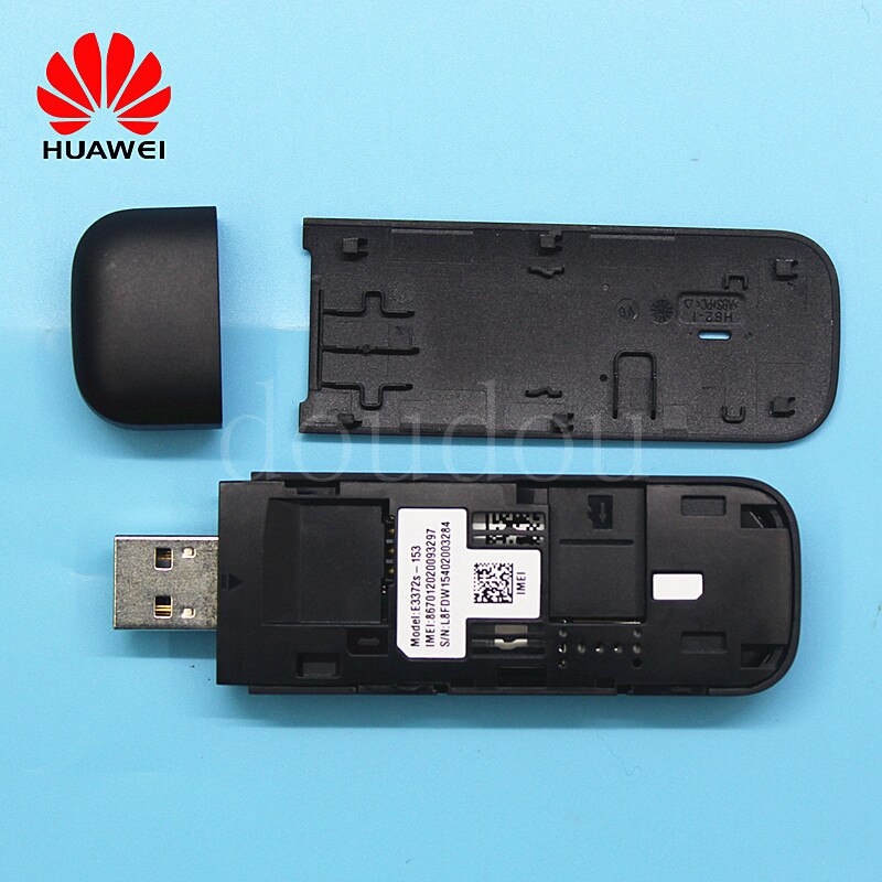 Entsperrt Laptop Huawei E3372 E3372s-153 4G LTE 150 Mbps mit Antenne 4G USB Modem 4G Dongle Modem Stock Datacard PK E8372 K5160