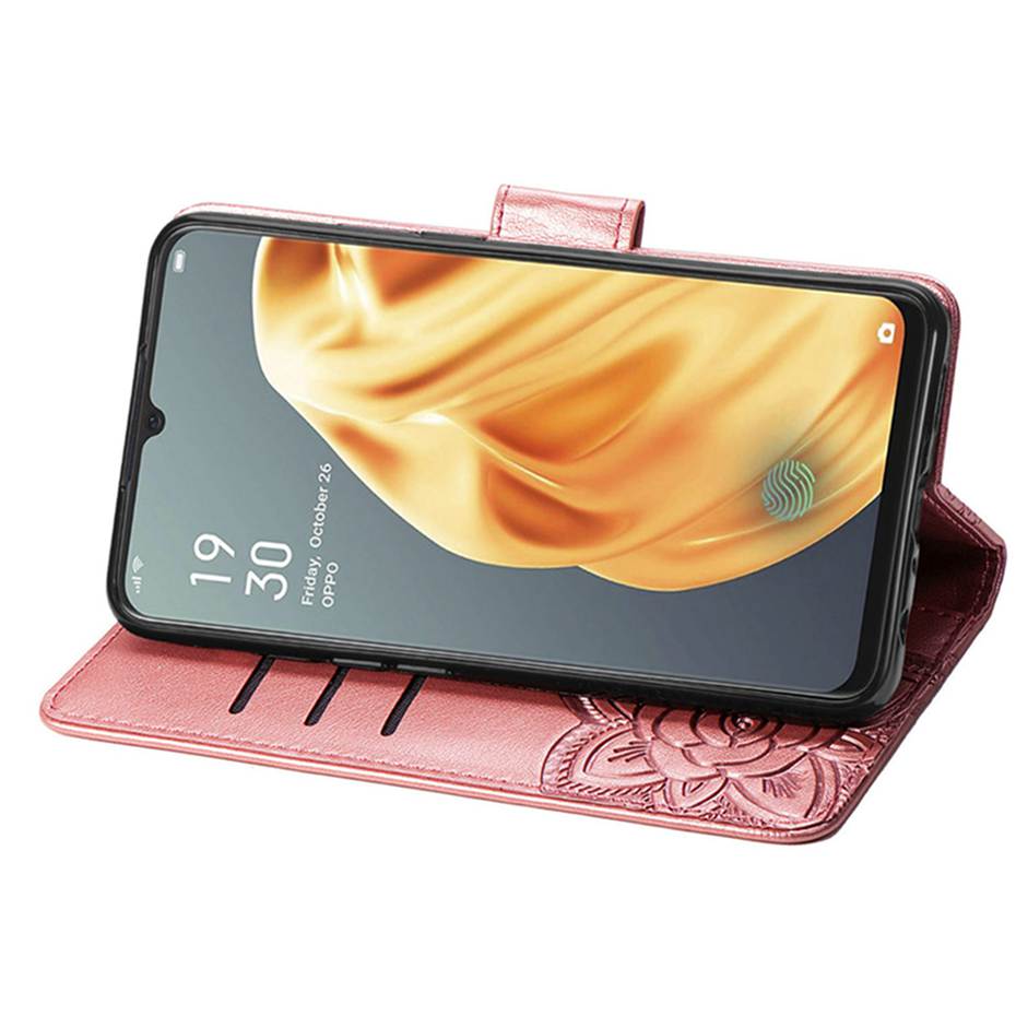 3D Vlinder Flip Case Voor Oppo A91 F15 Case Wallet Leather Telefoon Case Op Voor Oppo A91 F15 Cover