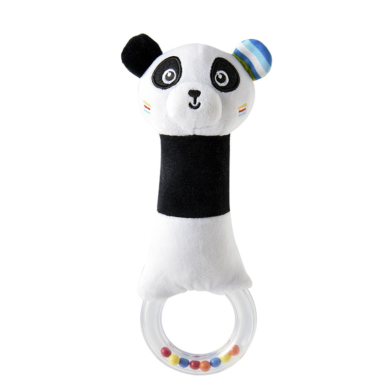 Baby Speelgoed Wieg Draait Rond Het Bed Wandelwagen Opknoping Rammelaars Leuke Mobiele Baby Speelgoed Muzikale Soft Wandelwagen Speelgoed Pop: Panda 02