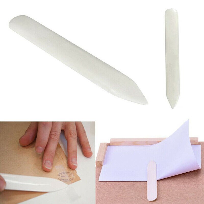 15CM Natural Bone Folder Tool For Scoring Folding Creasing Paper Leather Crafts for Handmade Leathercraft Accessories