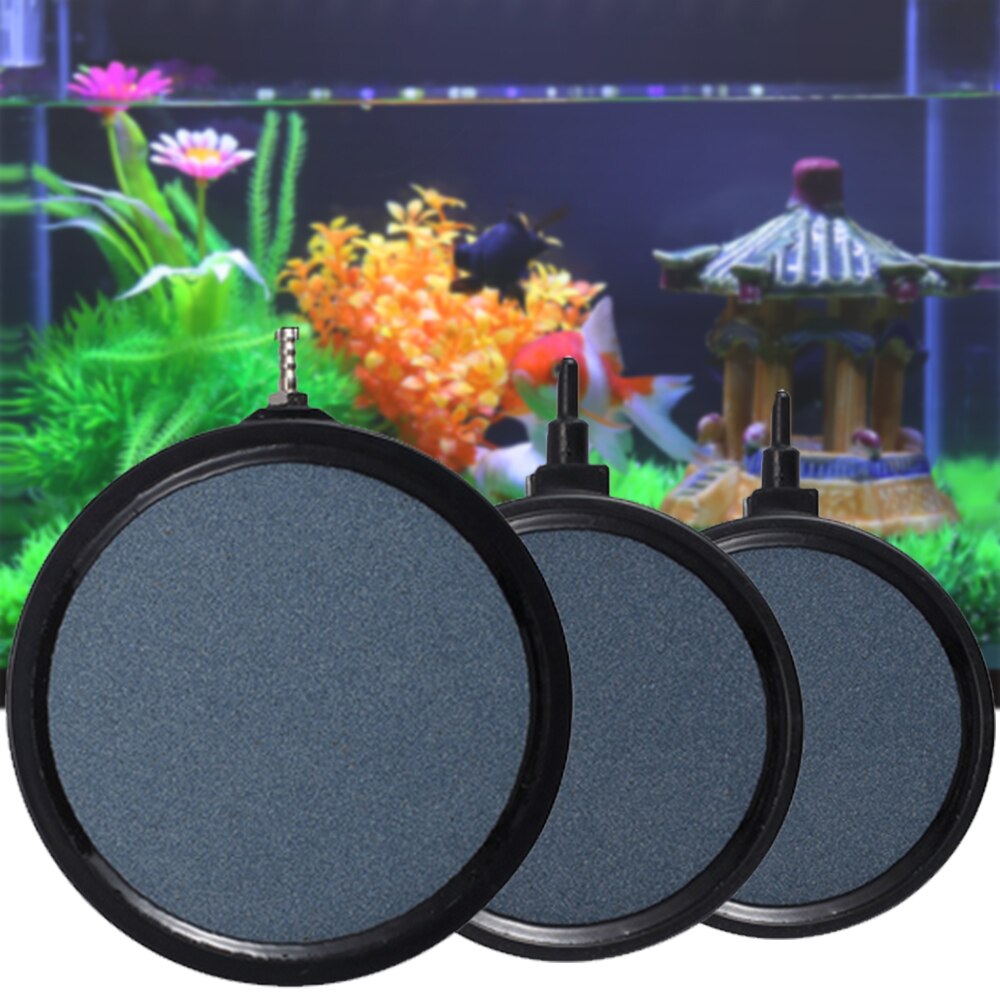 Fish Tank Vijver Hydrocultuur Pomp Aquarium Disc Lucht Steen Zuurstof Plaat Schijf Bubble Uitstromer Verspreidt Disc Aquarium Benodigdheden
