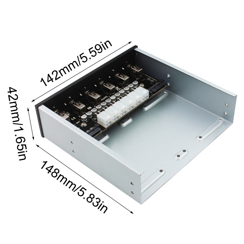 15Pin SATA Multiple Hard Disk Control System RAID Array Smart Individual HDD Switch Data Protection HDD Management