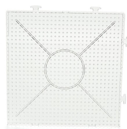 Kids Craft Fuse Beads Square DIY Puzzle Pegboards Patterns For 5mm Hama Beads Perler Beads Puzzles: square