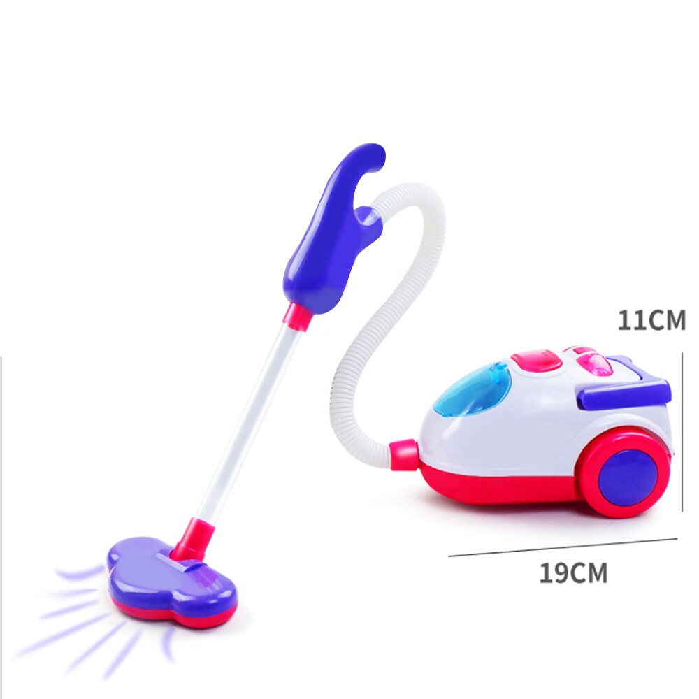 Låtsas lek leksak dammsugare leksak för barn hushållning städvagn lekset mini städa vagn simulering barn leksaker