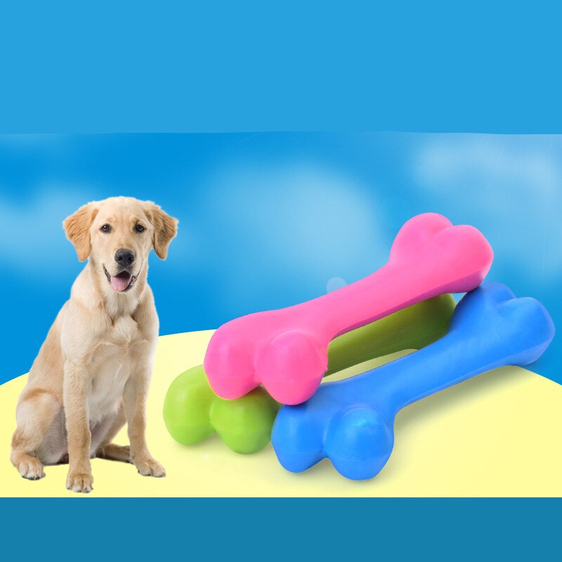 Rubber Dog Toy with Thorn Bone Rubber Molar Teeth Pet Toy Dog Bite Resistant Training Chew Pet Products Toothbrush