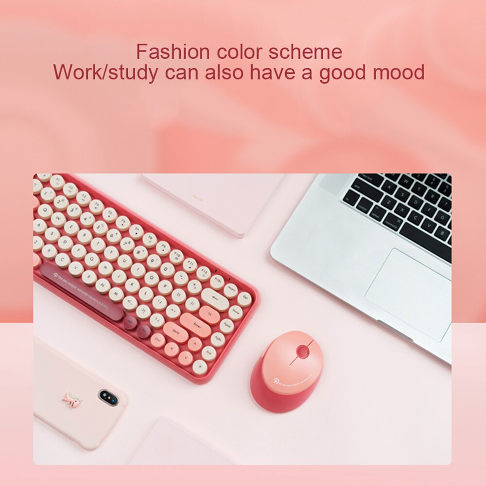 Clavier sans fil,2.4G sans fil clavier souris ensemble pour Macbook ordinateur portable ordinateur Gamer sans fil jeu clavier souris Combo Gamer souris pour Xiaomi