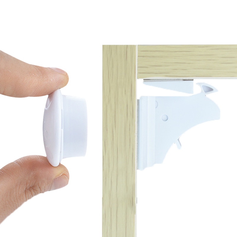 Serrure magnétique multifonction pour meubles et tiroirs, dispositif de sécurité pour bébé, Protection Invisible pour porte d&#39;armoire