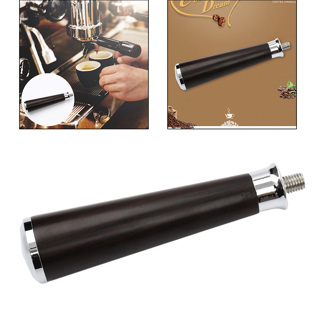 M10 Filterhouder Houten Handvat Koffie Koffie Machine Tool Bodems Filterhouder: F