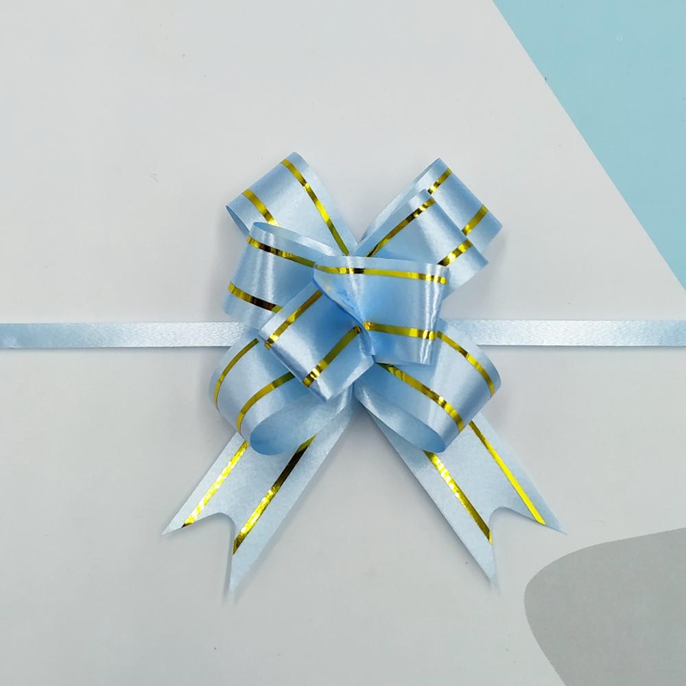 Wrap Pull Bow Confetti Bow Bow With Ribbon For Wedding Christmas Party Wrapping 2.2"Inch (70 Pcs): sky blue