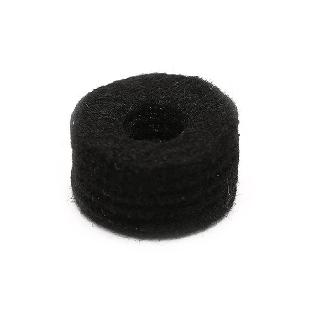 10 PCS Drum Kit Cymbal Felt Pads Percussion Accessories Kit Pad Protection Effect for Drum Slices Felt