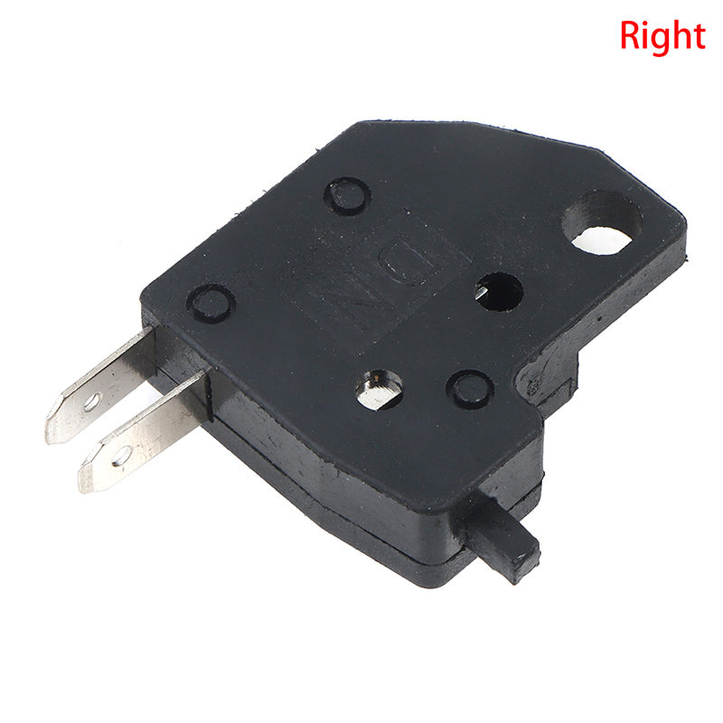 Interruptor de luz de freno de repuesto Universal de , palanca de freno de mano delantera derecha e izquierda, interruptor de luz de parada para Pit Quad Bike ATV: Negro