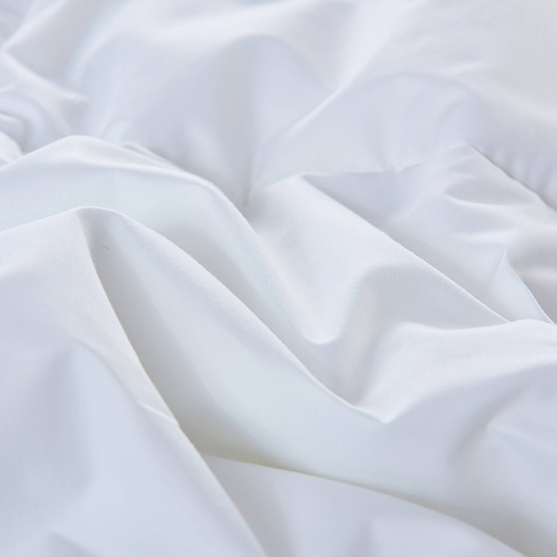Full size microfiber vullen witte hotel dekbed bed quilts