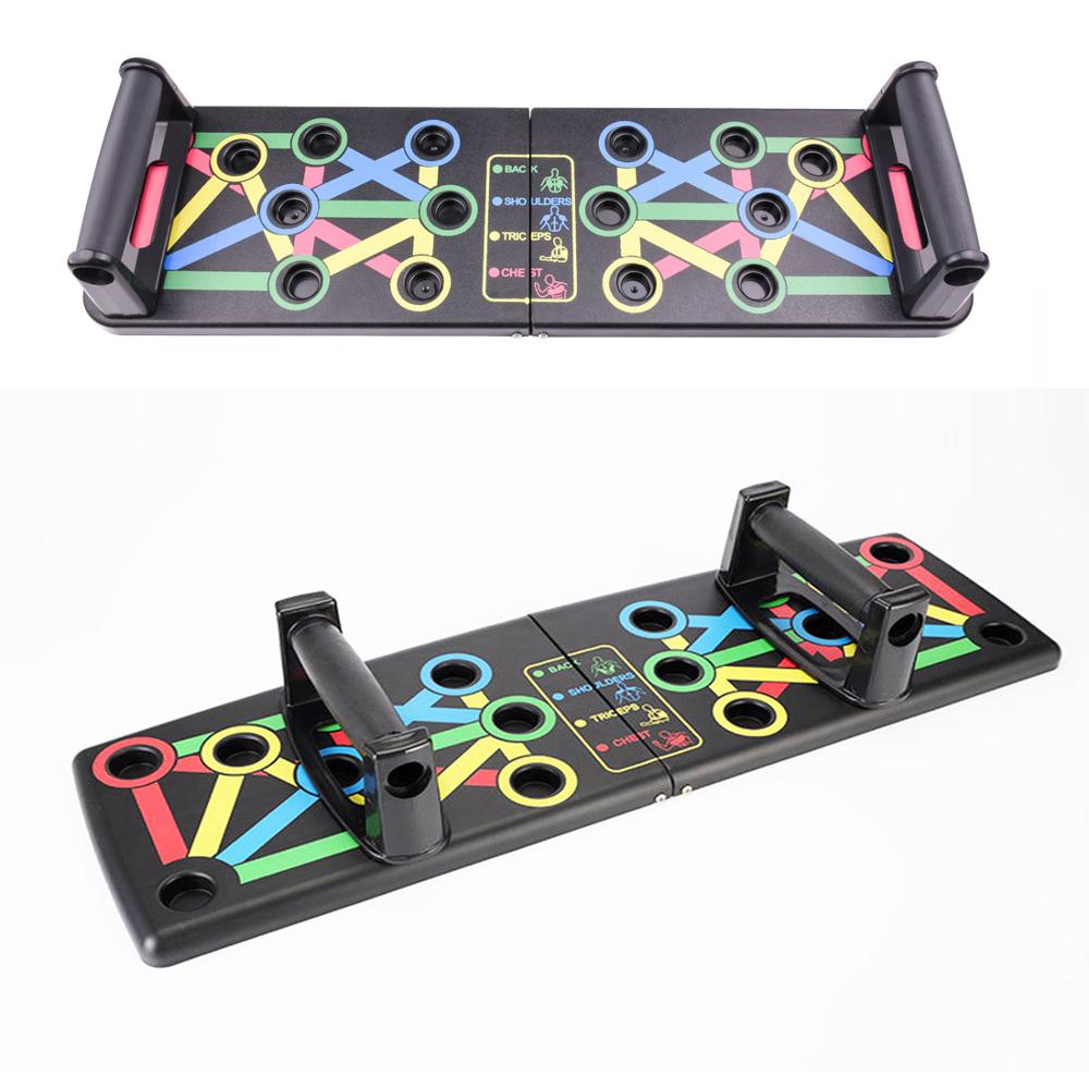 14 in 1 Home Push Up Board Body Building Fitness Exercise Men Women Push-up Stands GYM Sports Muscle Training Workout Exercise