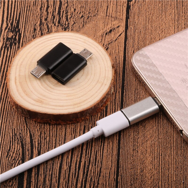 Micro Usb Male Naar Type-C Usb C Vrouwelijke Adapter Android Telefoon Kabel Converter Opladen Connector Voor Huawei Xiaomi samsung Kabel