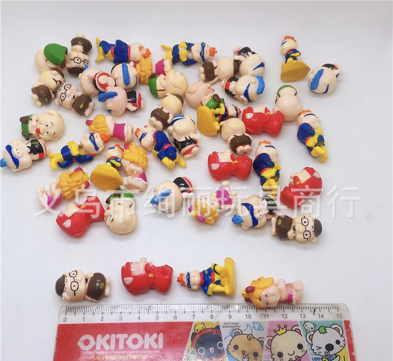 50 Pcs Cute Pig Toy Figures - Novelty Animal Figurines for Kids Birthday Party Decoration