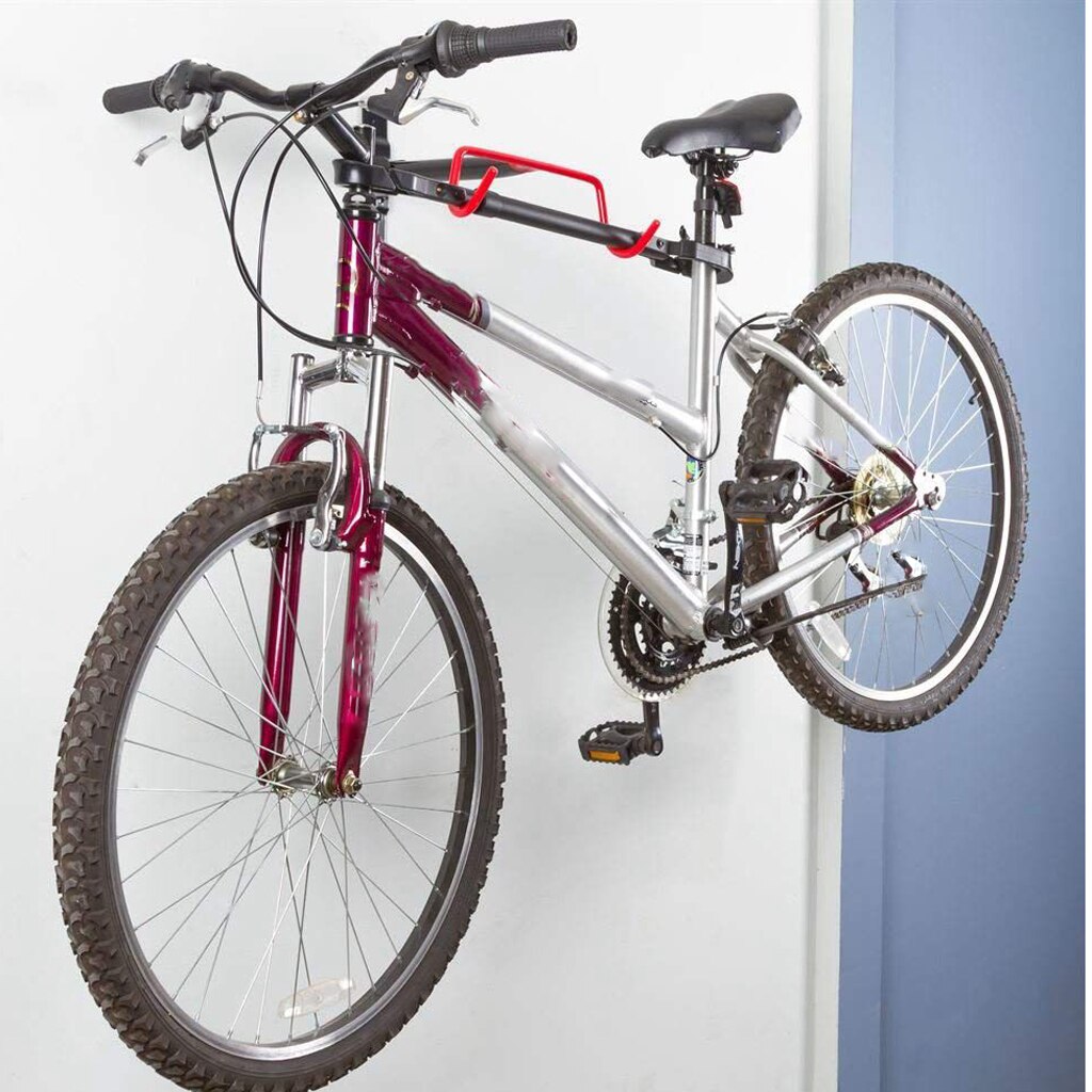 Bike Wall Mount Hook Indoor Hanger Cycle Storage Stand Shed Hanging Bracket