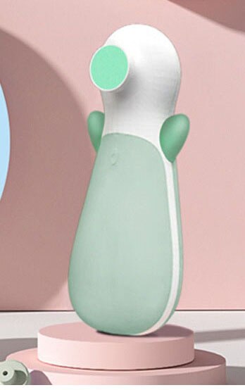 Elektrische Baby Nail Trimmer 35dB Stille Baby Nagelknipper Anti-Snuifje Manicure Set Automatische Pauze Bescherming Baby Veiligheid zorg: Green