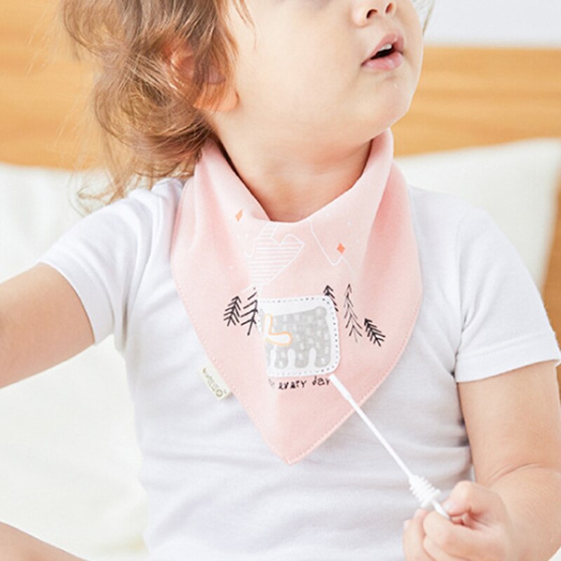 Baby Slabbers - Cartoon Print - Katoen & Polyester - Unisex - Voor 7-24 Maanden & 2-3 Jaar