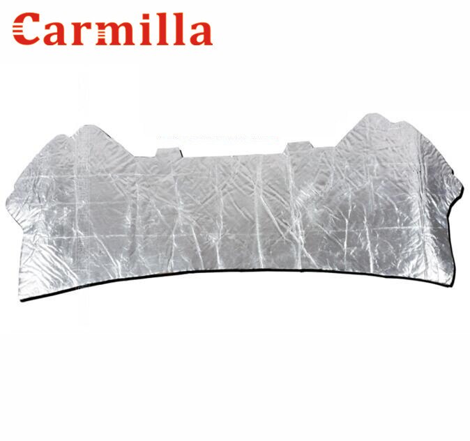 Carmilla Car Machine Soundproof Cotton Engine Hood Heat Sound Insulation Cotton Sticker For Ford Ecosport