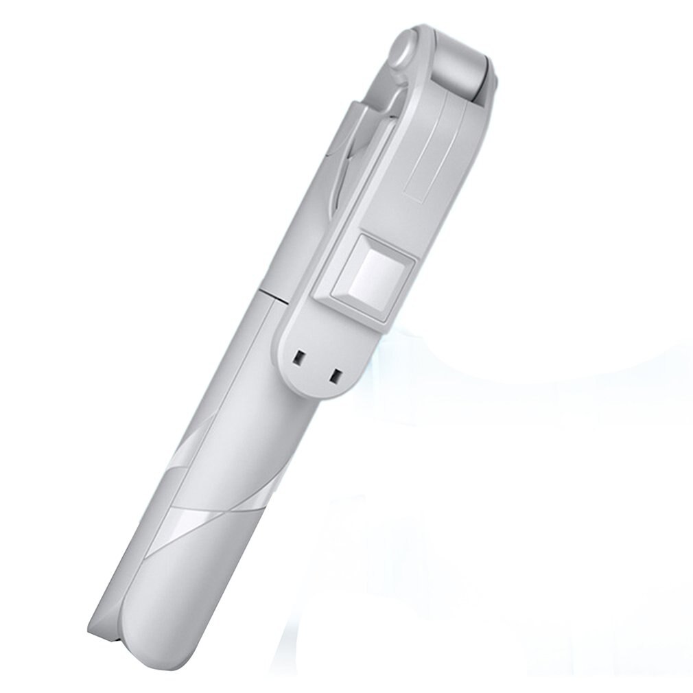 Trípode Selfie Stick Xt02 soporte para teléfono móvil soporte en vivo Control remoto retráctil Horizontal y Vertical: White