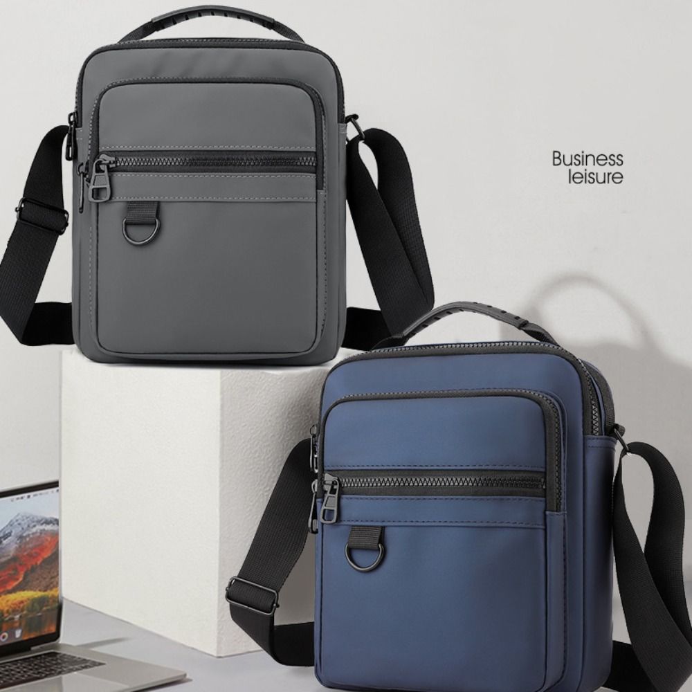 Nylon Polyester Crossbody Tassen Waterdicht Zwart Grijs Blauw Groen Schoudertas Grote Capaciteit Reisopslag Heren Dames