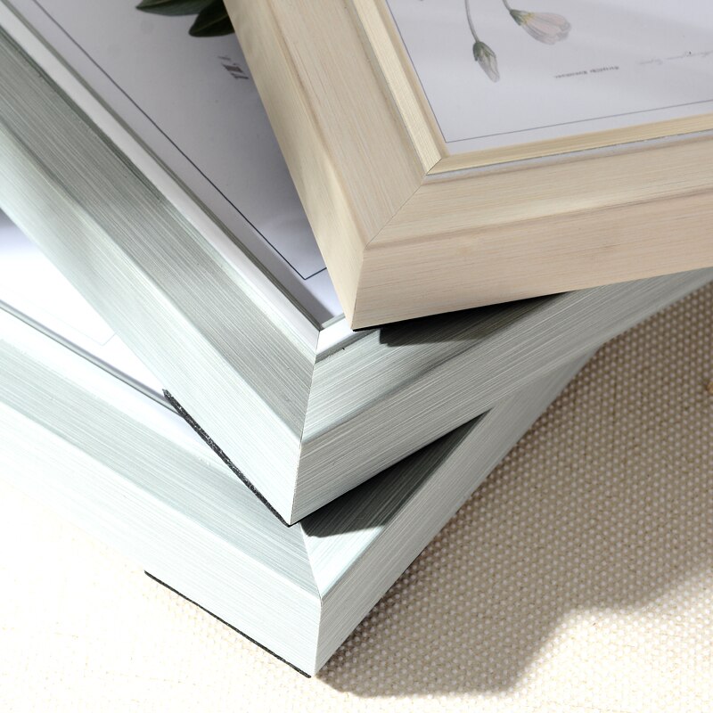 1 pçs estilo resina moldura para a mesa moderna 14 cores molduras de imagem decoração para casa delicadeza quadro de foto pendurado