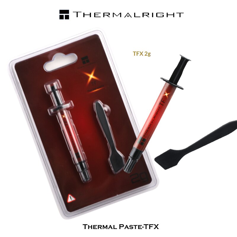 Thermalright – pâte thermique TFX 14.3 w/m-k, Non conductrice, pour CPU, GPU, ordinateur portable, ordinateur portable, graisse, haute Conduction