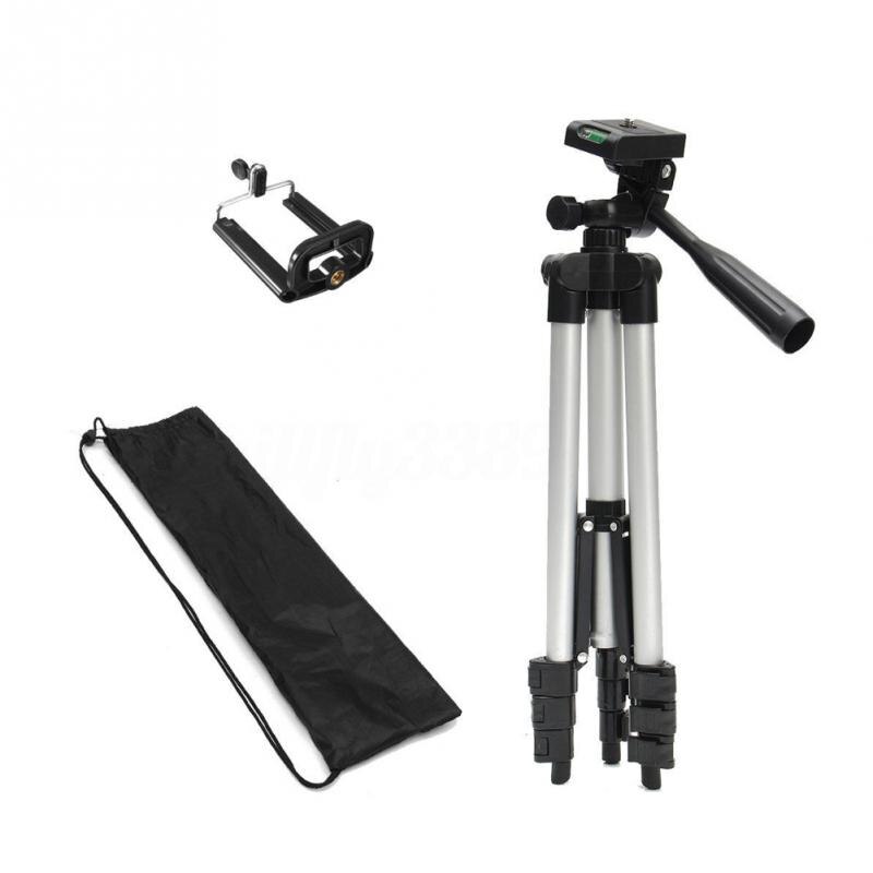 Statieven camera stand cam met mobiele mount accessoire monopod pens clip uitbreiding statief voor telefoon camera stand statief