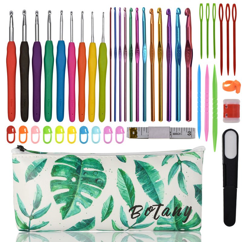 12 Styles Crochet Hook Set DIY Weave Needle Arts Craft For Knitting Needles And Crochet Hooks Sewing Tools Accessories For Women: Style 7
