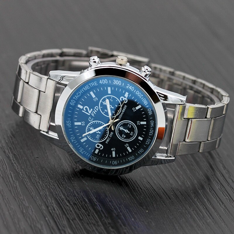 Mannen Automatische Horloge Saffier Luxe Mechanische Horloge Roestvrij Staal Waterdichte Horloge Mannen Relogio Masculino #2