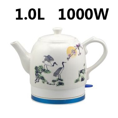 Elektrische Keramische Waterkoker Waterkoker Water Verwarming Apparaat Theepot Waterkoker Automatische Power Off 220V Eu Us Plug: 1.0L model G
