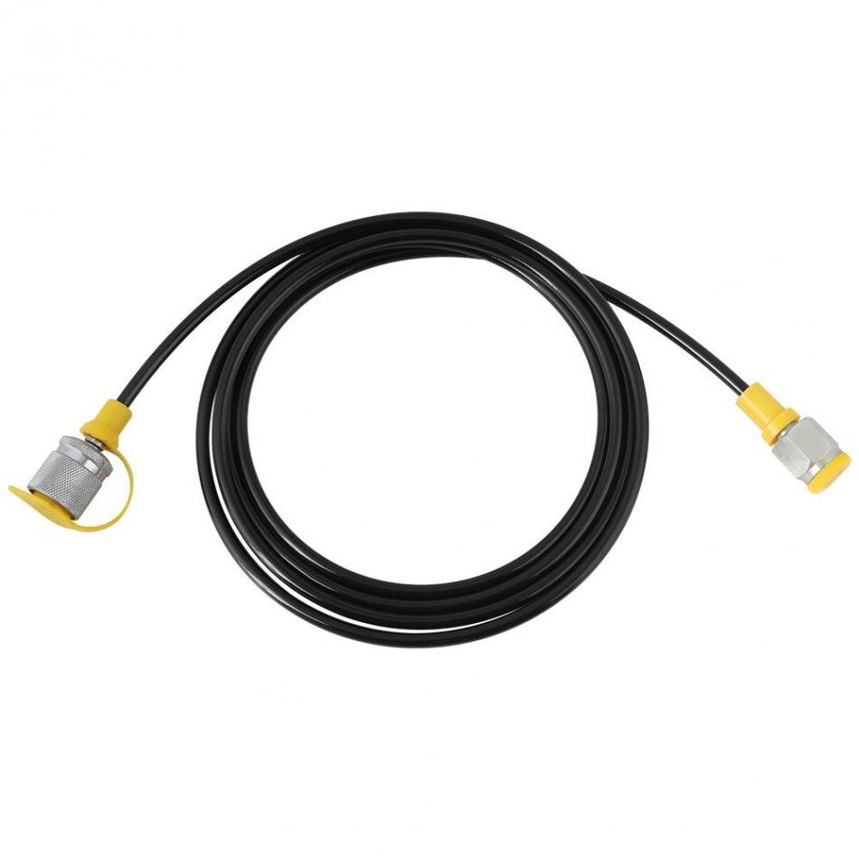 Tuyau d'essai de pression hydraulique M16 * 2-1/4BSP, 2.0m/6FT, Point de couplage, fonctionnel, raccord de jauge d'extrémité femelle