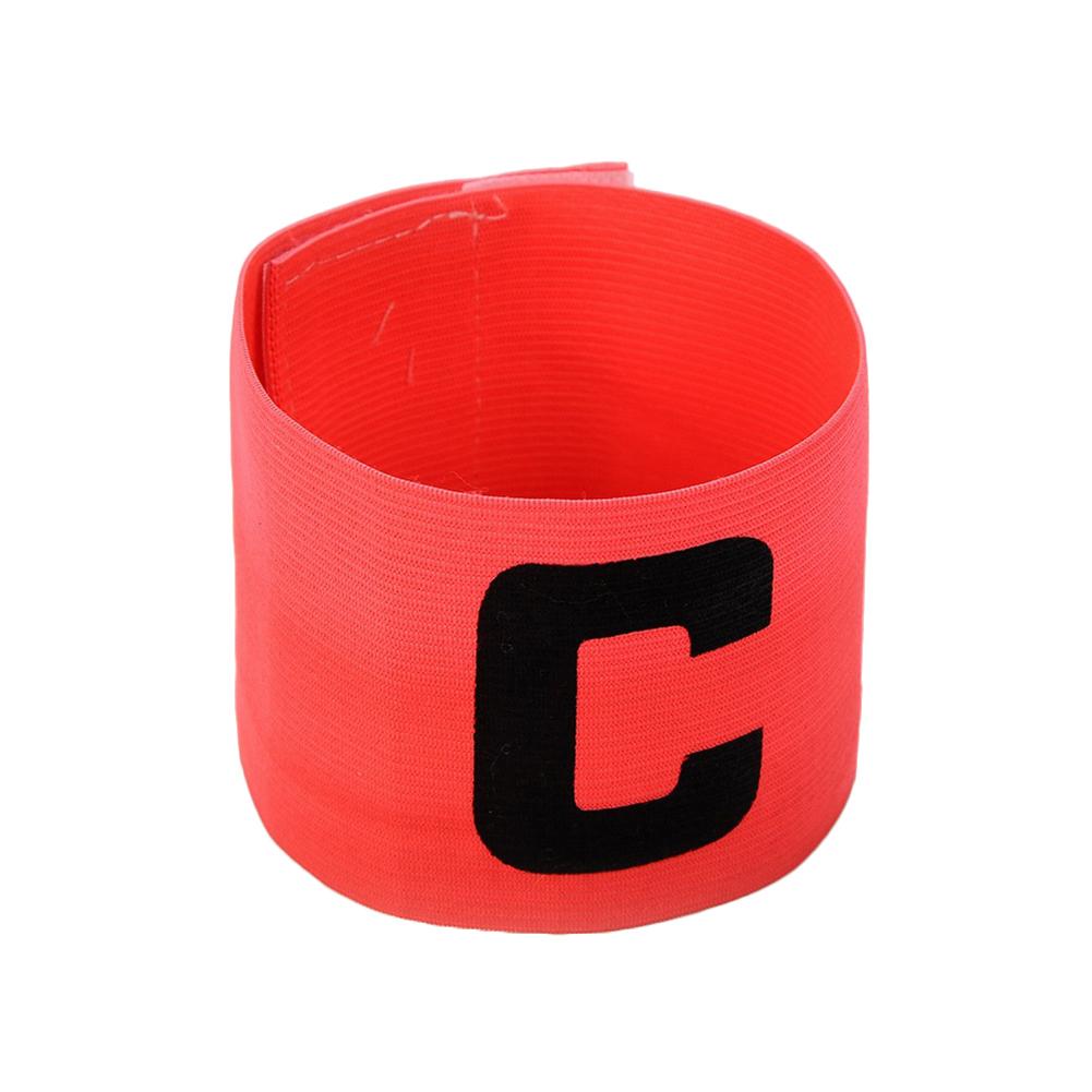 1 Uds brazo líder de la banda de la competencia brazalete de capitán de fútbol banda de capitán para el brazo fútbol grupo brazalete: Pink