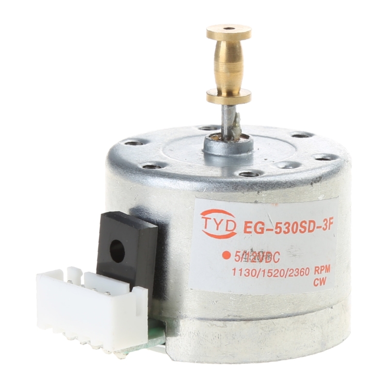 9-12V 3-Speed 33/45/78 Metal Turntables Motor 25 mm Mounting Holes Turntable Record Player Motor