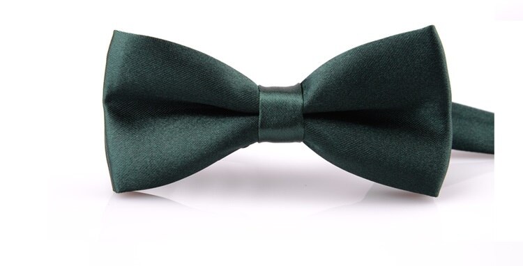 Small Bowties for Children Kids Boys Bow Tie Party Butterfly: Black Green