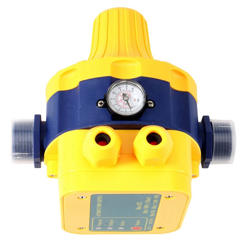 SV-Automatic Water Pump Pressure Switch Electric Controller with Gauge Home Accessories