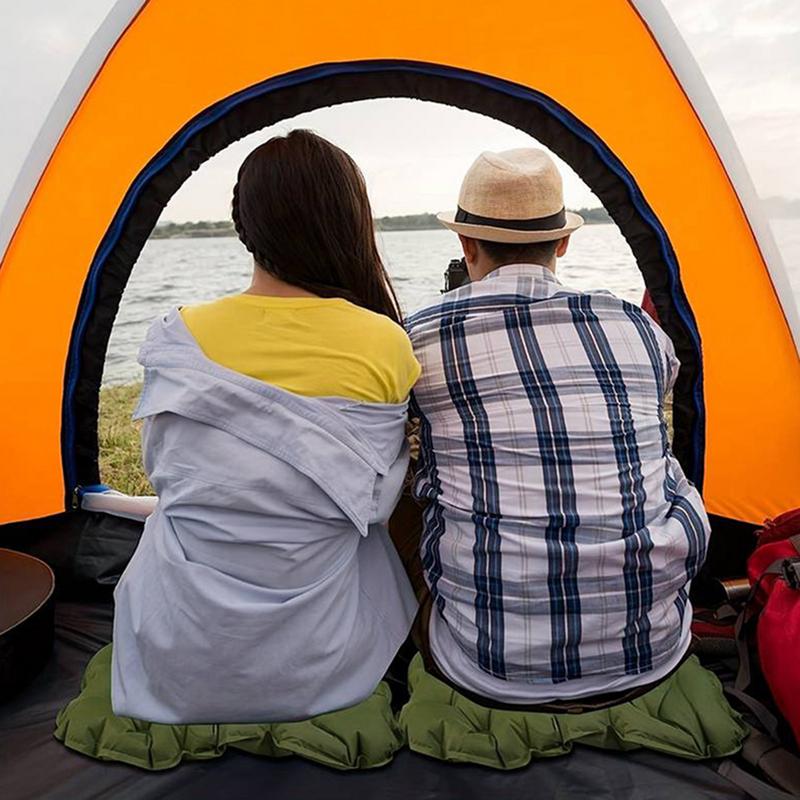 Aufblasbares Sitzkissen Leichtes Camping kissen polster Tragbares Sport camping sitzkissen Stadions itz Arbeitsplatz stuhl matte