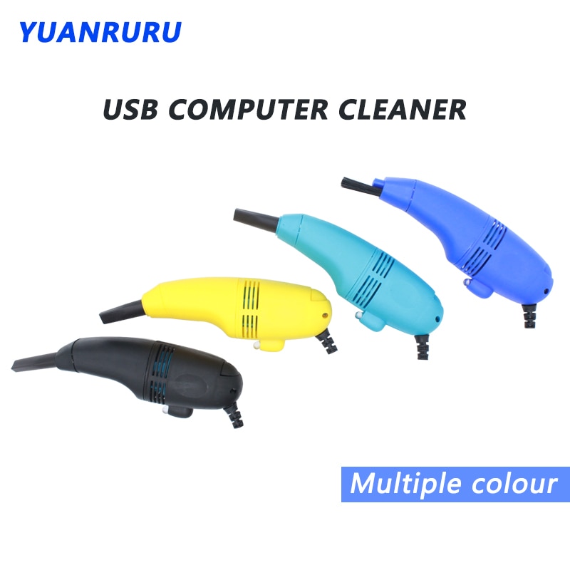 Mini Computer Vacuum USB Keyboard Brush USB Keyboard Cleaner Computer Vacuum Cleaning Kit Tool Remove Dust Cleaning Brush