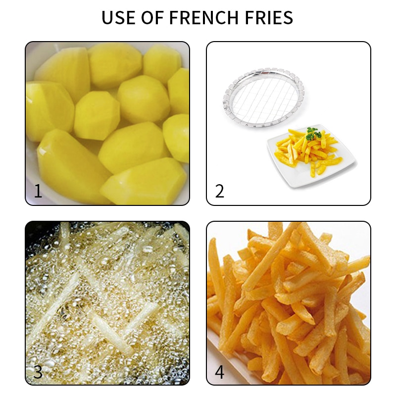 Purée de pomme de terre main presse trancheuse inox grille Cutter oeuf trancheuse pomme de terre trancheuse moule tomate sectionneur légumes salade outil