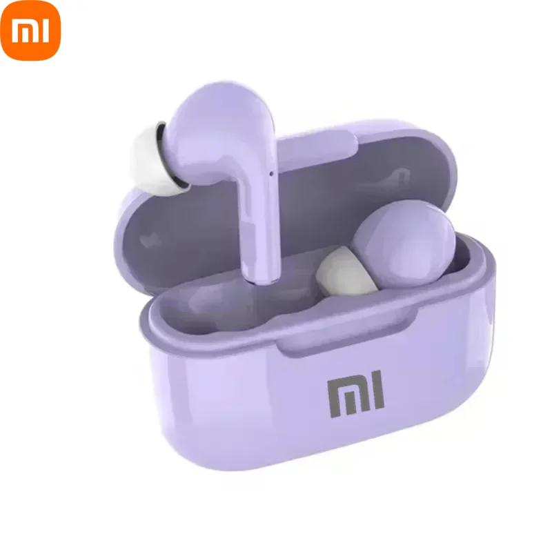 Xiaomi TWS auriculares Bluetooth inalámbricos deportivos estéreo intrauditivos con micrófono cómodos auriculares Bluetooth para una vida activa: Gris