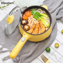 Electric Cooker 1.2L Stainless Steel Multicooker Non-stick Coating Rice Cooker Frying Pan Frying Pan Adjustment 2 Gear