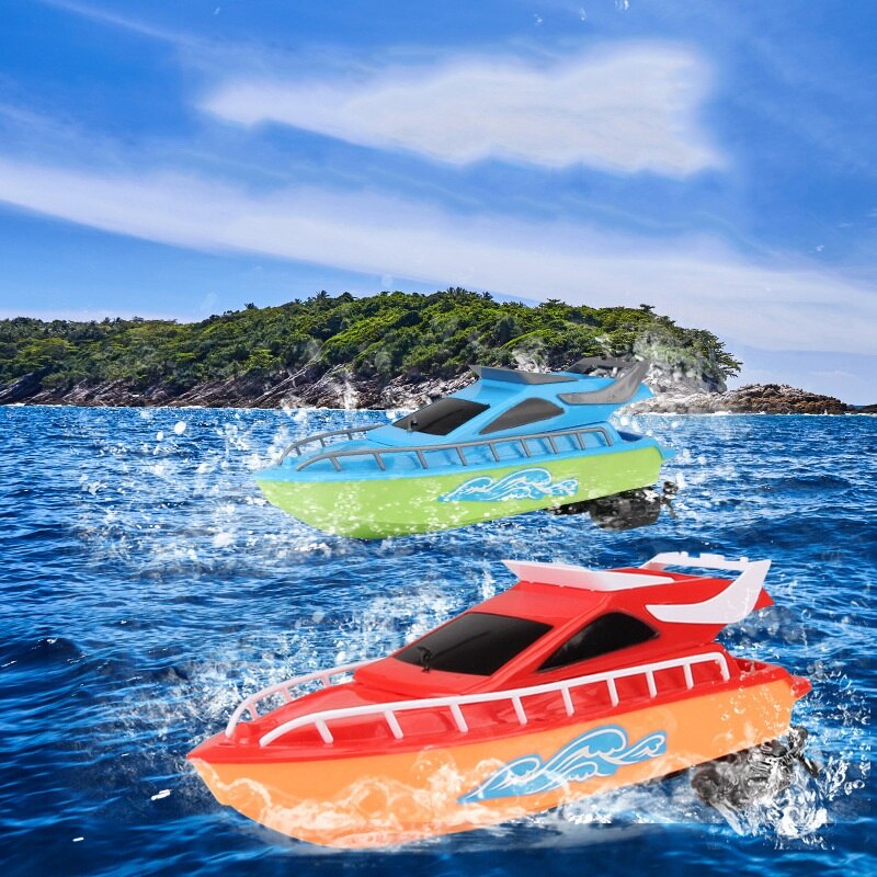 Bateau télécommandé, vitesse RC, modèle étanche, jouets de navigation, jouet pour enfants