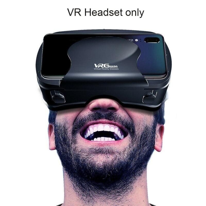 3d virtual reality gaming pc vr headset film vr spil briller fordybende virtual reality briller til mobiltelefon vrg pro