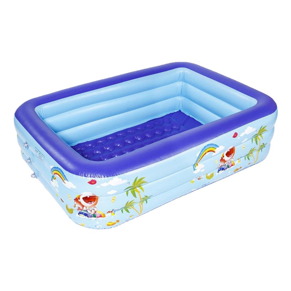 Inflatable Swimming Pool Thick Safe Inflatable Pool Piscina Summer Water Party For Baby Kids Adult piscinas grandes para familia