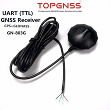 SUART TTL Dual GPS GLONASS ontvanger geïntegreerde FLASH, ondersteuning NMEA instellingen besparen. GPS data TM32 51MCU GPS Module,